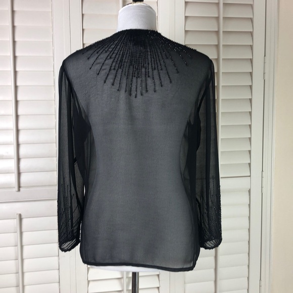 JMD Sheer Formal Cardigan Size M - Picture 5 of 7